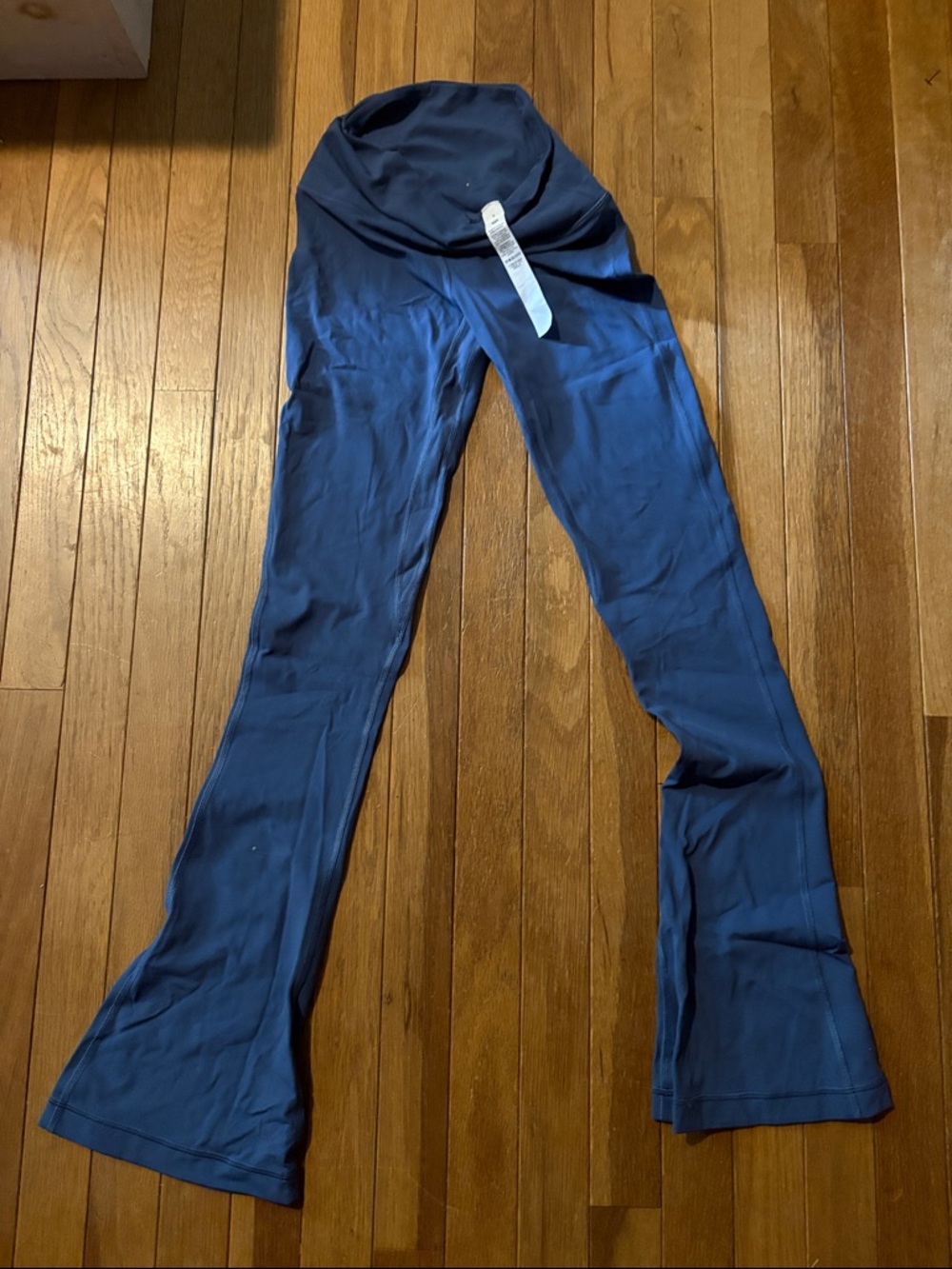 Lululemon Blue Flared Yoga Pants